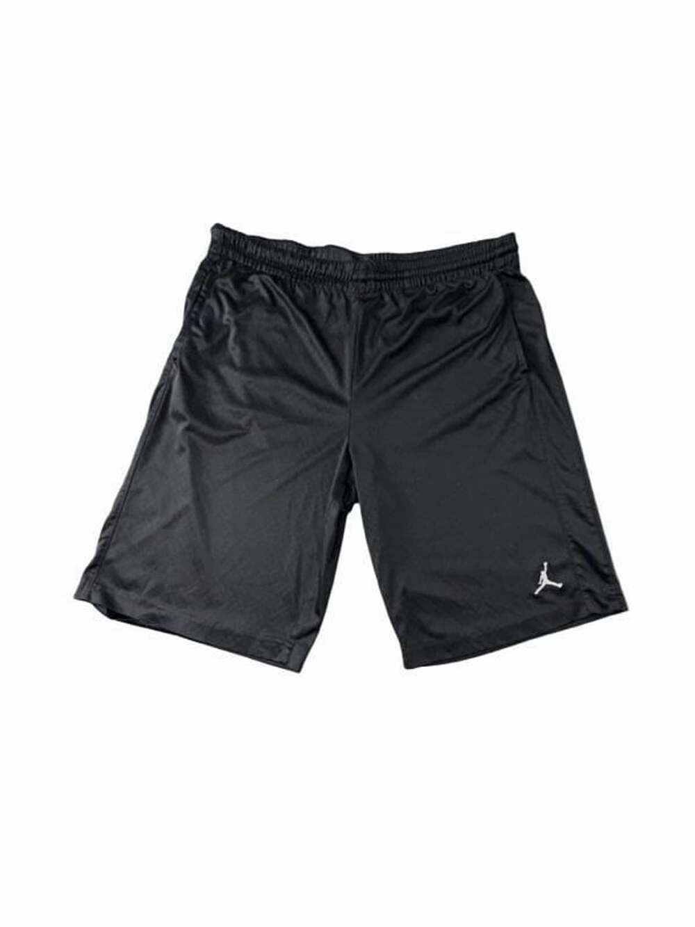 Nike Jordan Air Basketball Shorts Black Sz 13-15 XL Pockets 12” Inseam
